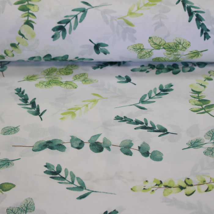 Ranforce alb cu rămurele verzi [2]