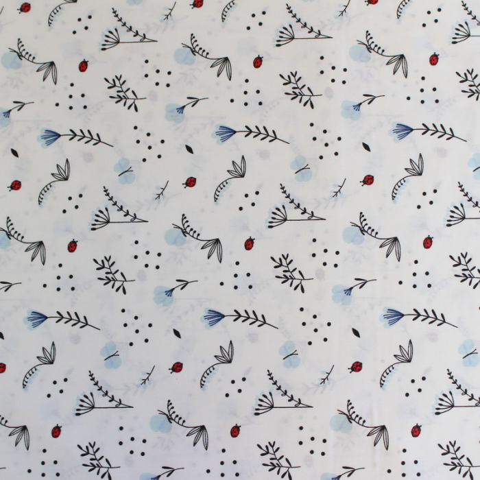 Ranforce cu floricele bleu și gărgărițe [2]