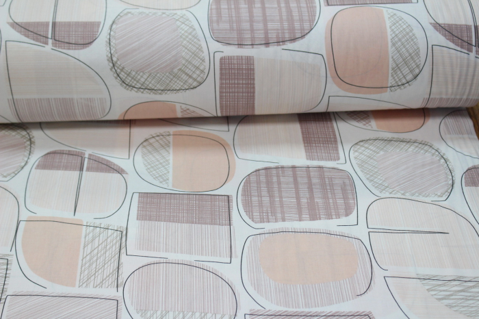 Ranforce Geometric crem/maron [2]