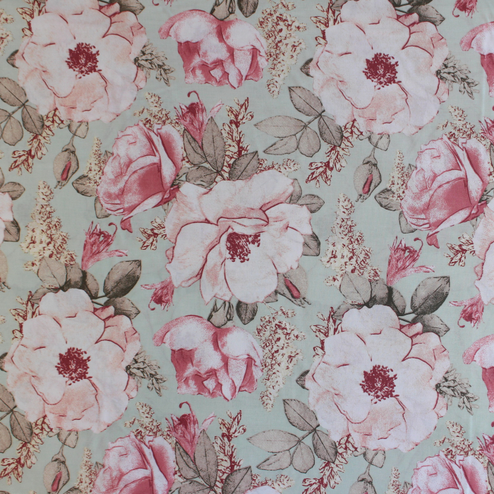 Ranforce vernil cu flori roz [2]