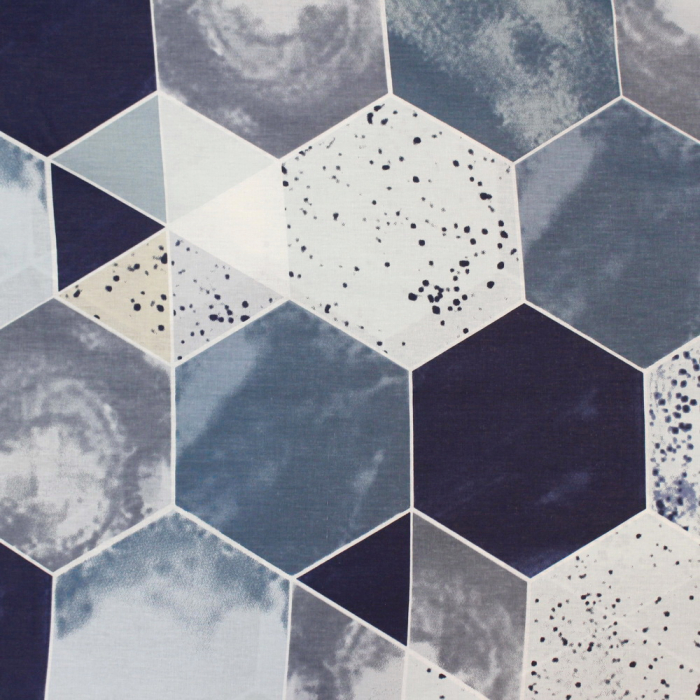 Ranforce Hexagon albastru [2]