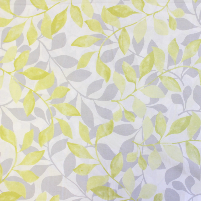 Ranforce alb cu frunze gri si lime [2]