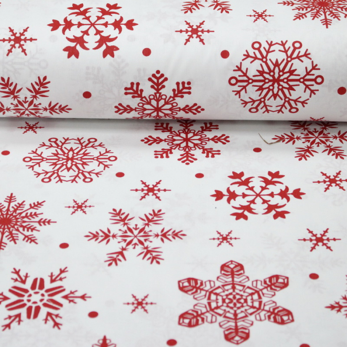 Ranforce alb cu fulg roșu [2]