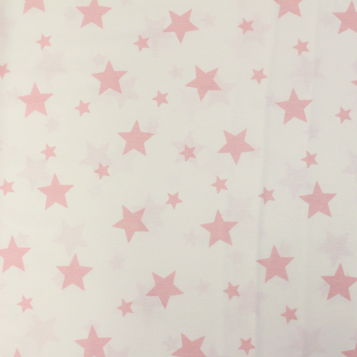 Ranforce alb cu stele roz [2]