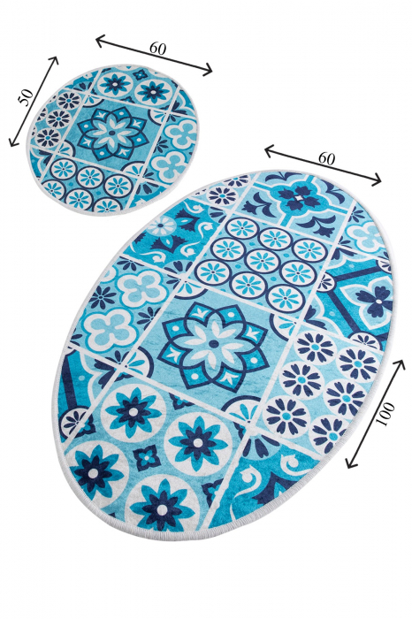 Set 2 covorase de baie, Chilai Home, Ceramic [2]