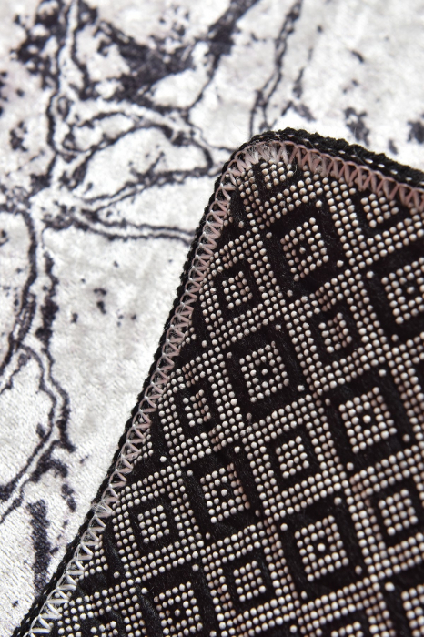 Set 2 covorase de baie, Chilai Home, Marble - White [3]