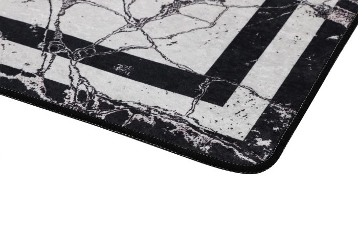 Set 2 covorase de baie, Chilai Home, Marmor - Black [3]