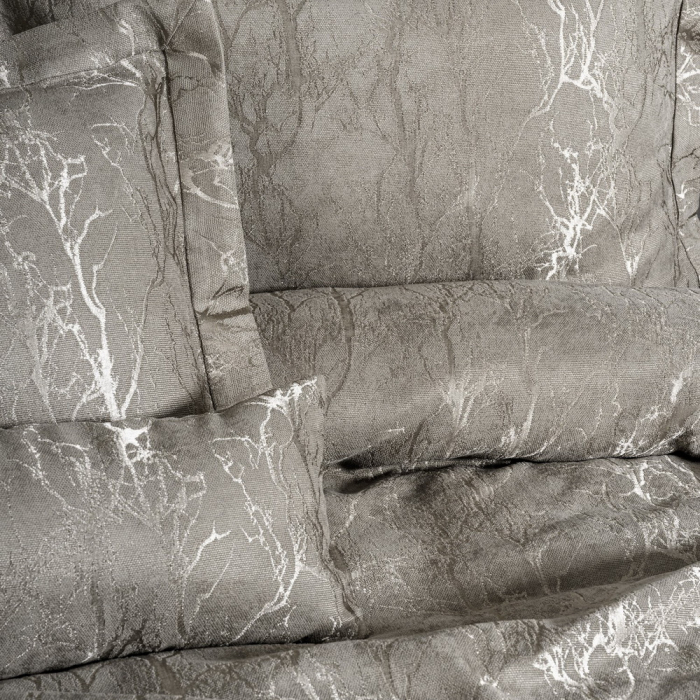 Set cuvertură lux jacquard, Cotton Box, Dalya - Grey [2]