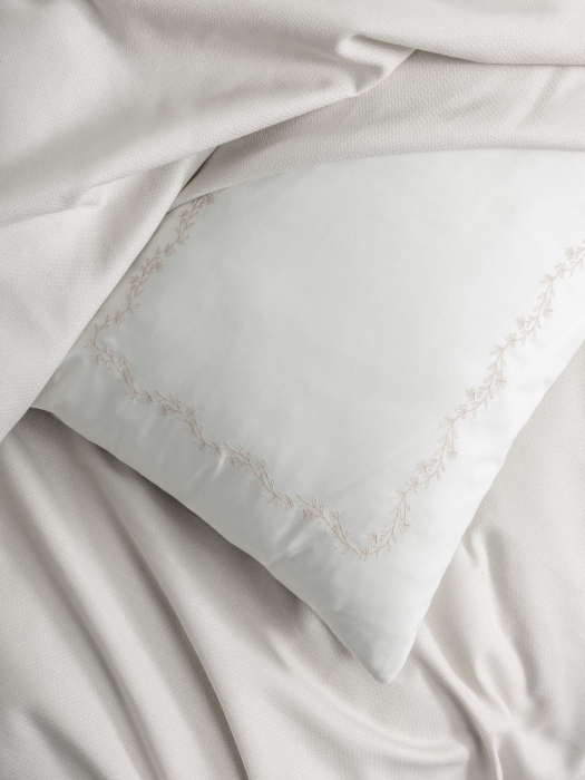 Set pique lenjerie și cuvertură, 6 piese, Serenity Bamboo, Cotton Box, Filima - Beige [3]