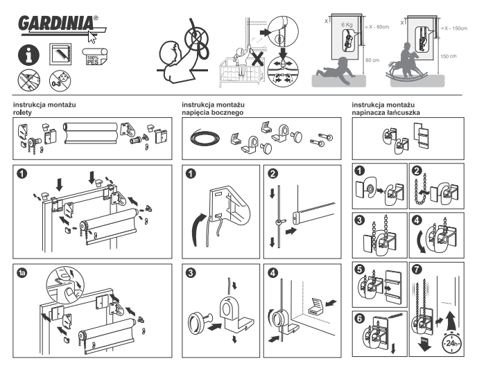 Stor mini Gardinia, Termo bej 908 [3]