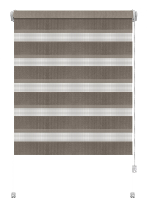 Stor mini Gardinia, Zebra mocca 728 [2]