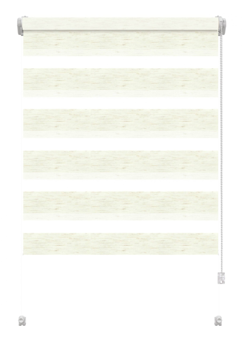 Stor mini Gardinia, Zebra silvalin natur 740 [2]