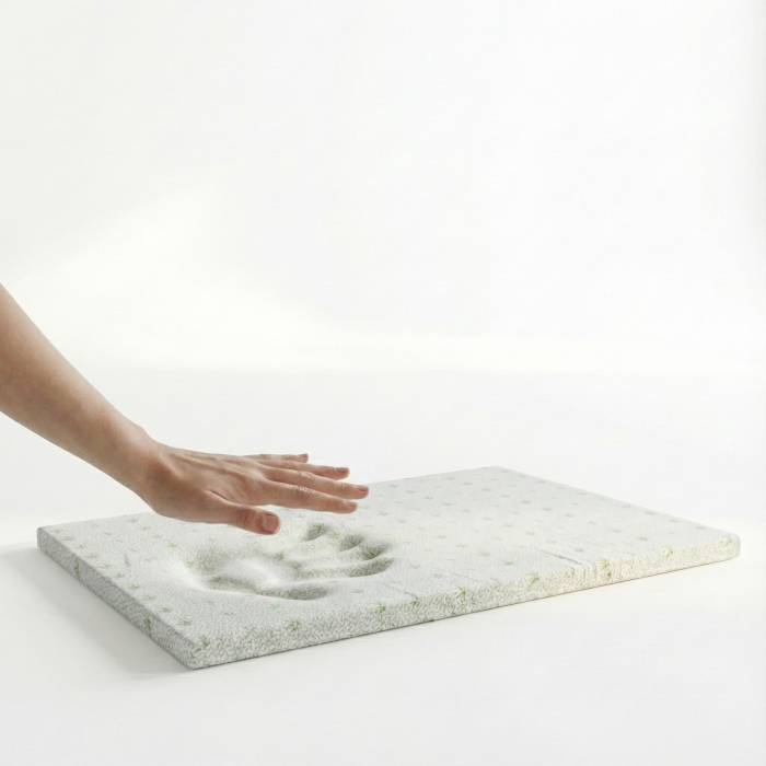 Topper Memory Aloe Vera - Marime: 90cm x 200cm [4]