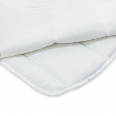 Pilota iarna 350g microfibra alba PurConfort, 140x200 cm [1]