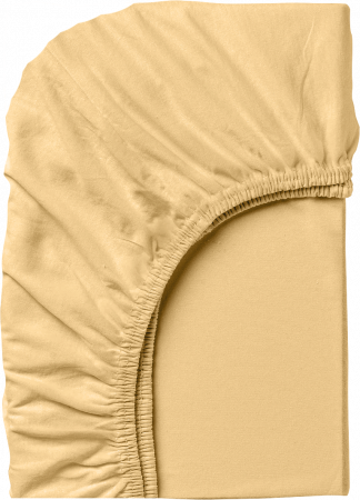 Cearceafuri de pat - cu elastic - Cearceaf de pat cu elastic, jersey bumbac 100%, Dilios, Galben