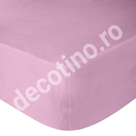 Cearceafuri de pat - simple - Cearceaf de pat ranforce, 100% bumbac, lila