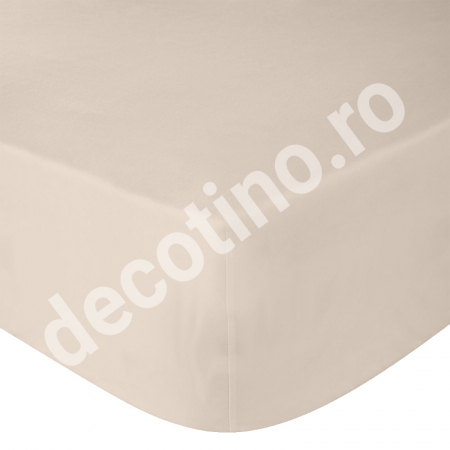 Cearceafuri de pat - simple - Cearceaf de pat ranforce, 100% bumbac, alb unt