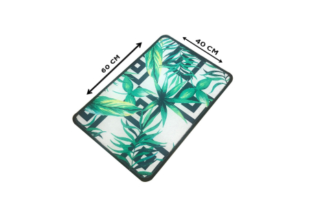 Covoras de baie 40x60cm, Chilai Home, Botanic DJT [1]