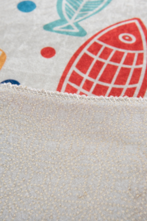 Covoras de baie 40x60cm, Chilai Home, Fish Colourful [1]