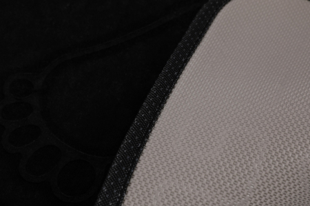 Covoras de baie 40x60cm, Chilai Home, Foot Print - Black [4]