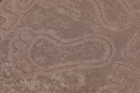 Covoras de baie 40x60cm, Chilai Home, Foot Private - Brown [2]