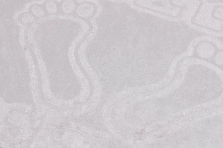 Covoras de baie 40x60cm, Chilai Home, Foot Private - Roz pudra [2]