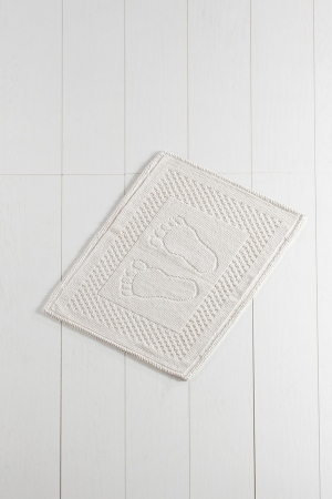 Covoras de baie 50x70cm, Chilai Home, Foet - Bone White [0]