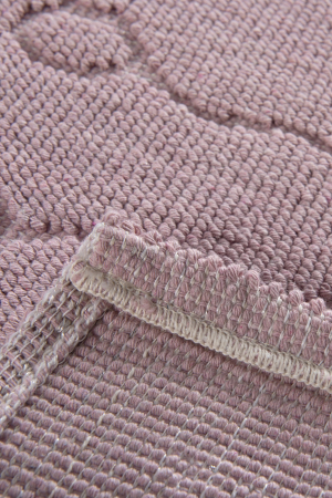 Covoras de baie 50x70cm, Chilai Home, Foet - Dusty Rose [3]