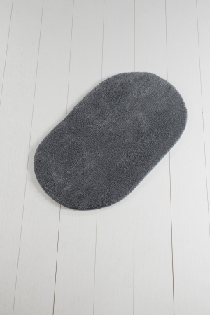 Covoras de baie 60x100cm, Chilai Home, Colors of Oval - Anthracite [0]