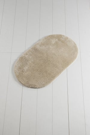 Covorase baie - Covoras de baie 60x100cm, Chilai Home, Colors of Oval - Bone White