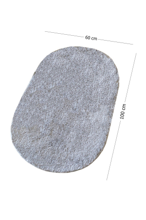 Covoras de baie 60x100cm, Chilai Home, Colors of Oval - Grey [2]