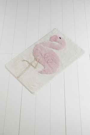 Covoras de baie 60x100cm, Chilai Home, Pink Flamingo [0]