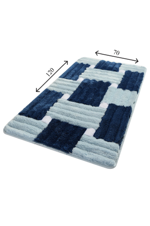 Covoras de baie 70x120cm, Chilai Home, Piazza - Blue [1]