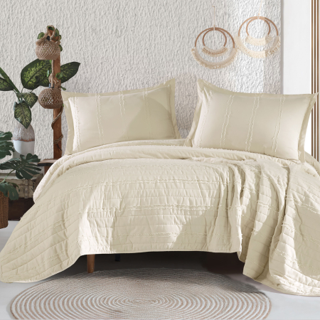 Pucioasa - Cuvertura de pat Clasy-matlasata 2 persoane (AVOLA V6)