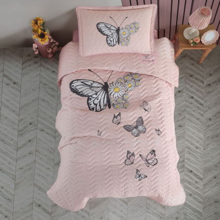 Pucioasa - Cuvertura de pat Clasy-matlasata o persoana (DAISY LOVE V2)