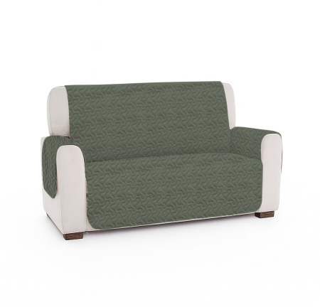 Pucioasa - Cuvertura matlasata canapea 2 locuri doua fete - LIGHT STEEL GRAY