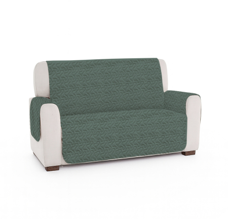 Pucioasa - Cuvertura matlasata canapea 2 locuri doua fete - STEEL GRAY