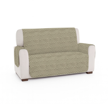 Pucioasa - Cuvertura matlasata canapea 2 locuri doua fete - WARM GRAY