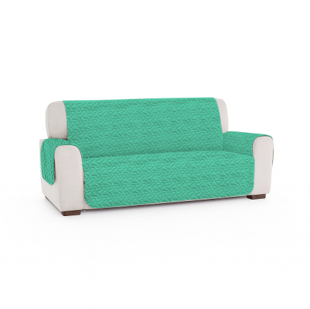 Pucioasa - Cuvertura matlasata canapea 3 locuri doua fete - MINT GREEN