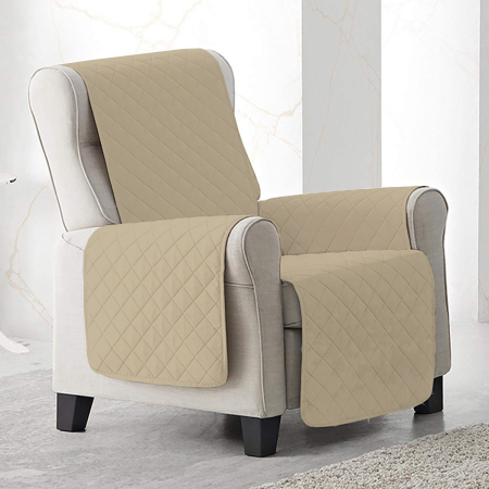 Pucioasa - Cuvertura matlasata fotoliu - cappucino