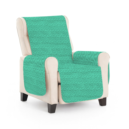 Pucioasa - Cuvertura matlasata fotoliu - MINT GREEN