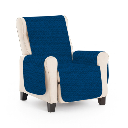 Pucioasa - Cuvertura matlasata fotoliu - ROYAL BLUE