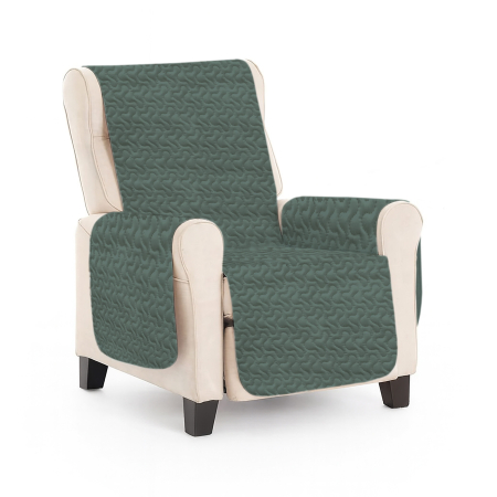 Pucioasa - Cuvertura matlasata fotoliu - STEEL GRAY