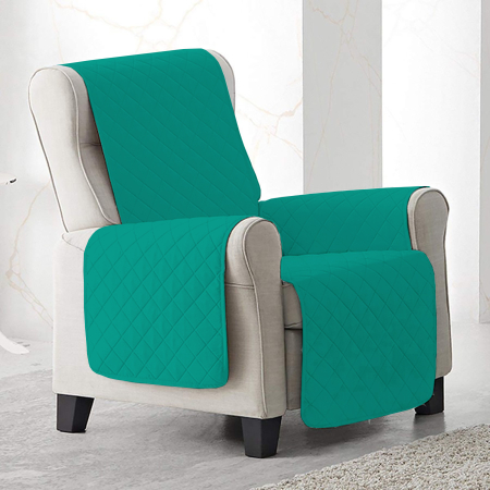 Pucioasa - Cuvertura matlasata fotoliu - verde