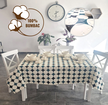 Pucioasa - FATa DE MASa ANTIMURDaRIRE - 160cm x 320cm