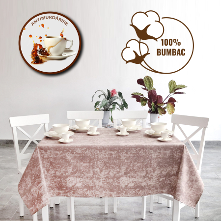 Fețe de masă - FATA DE MASA ANTIMURDARIRE - Dimensiuni:: 120 cm x 160 cm