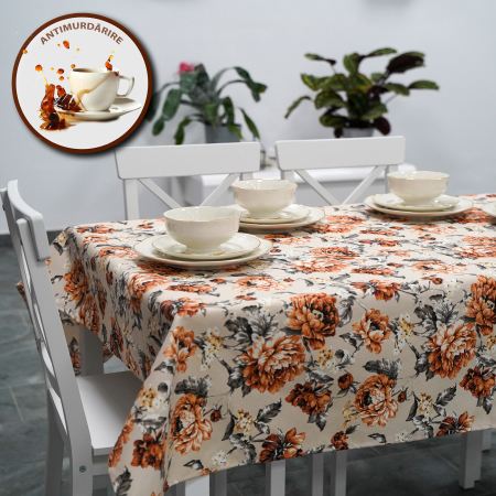 Fețe de masă - FATA DE MASA ANTIMURDARIRE - Dimensiuni:: 120 cm x 160 cm