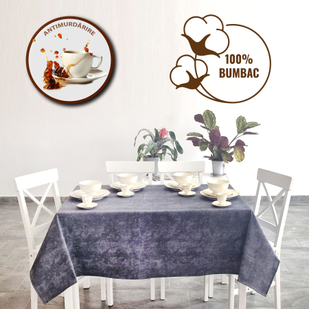 Fețe de masă - FATA DE MASA ANTIMURDARIRE - Dimensiuni:: 120 cm x 160 cm