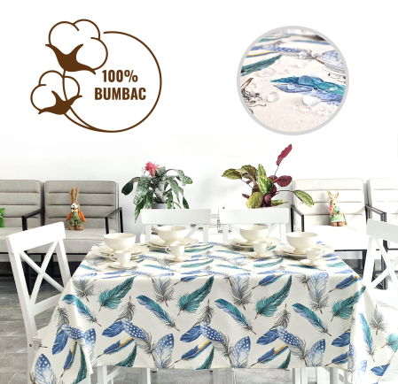 Fețe de masă - FATA DE MASA ANTIMURDARIRE - Dimensiuni:: 120 cm x 160 cm