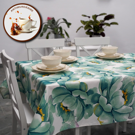 Fețe de masă - FATA DE MASA ANTIMURDARIRE - Dimensiuni:: 120 cm x 160 cm